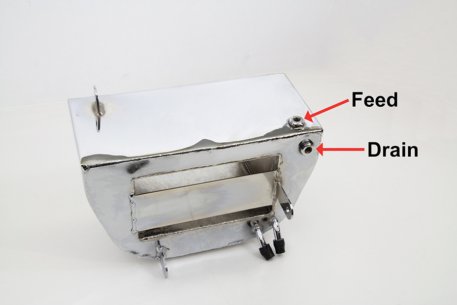 Oljetank FL/FX 65-84, kromad.Elstart/aluminiumtransk�pa