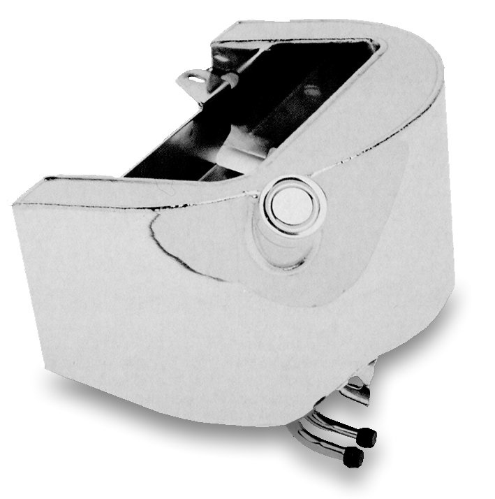 Oljetank Softail 84-99, kromad, elstart/aluminiumtransk�pa