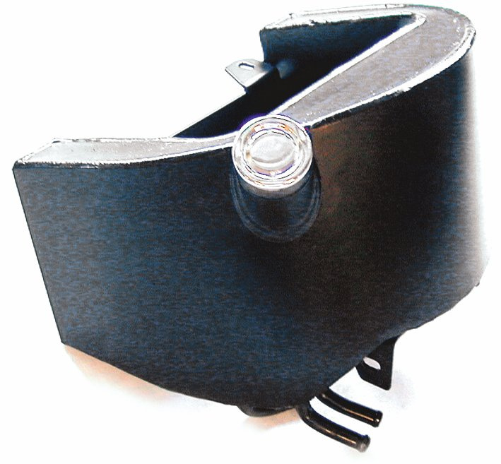 Oljetank Softail 84-99, okromad, elstart/aluminiumtransk�pa