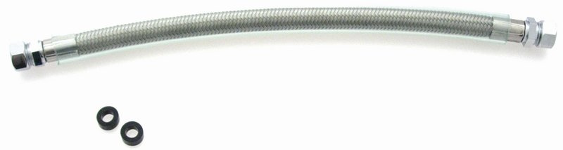 Braided Stainless Steel Crossover Line, Softail 86-99