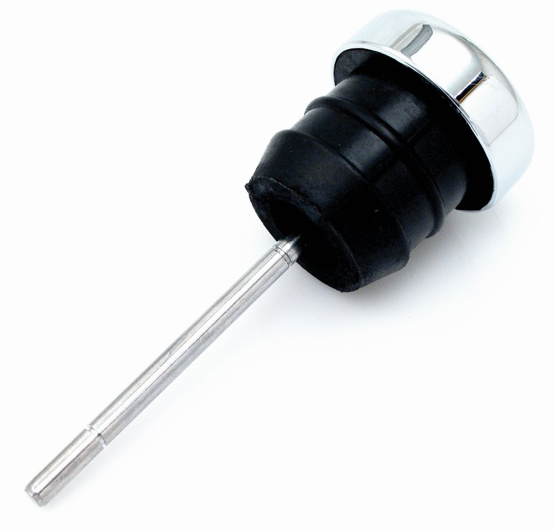 Oljetanklock/m�tsticka 104mm l�ng Softail 84-99/XL 82-upp