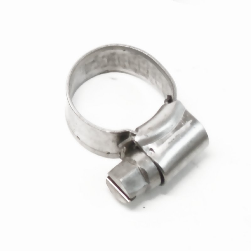 Hose clamp 11-17mm, fits petrol hose, stainless