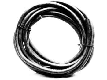 Oljeslang 9,5mm, svart gummi