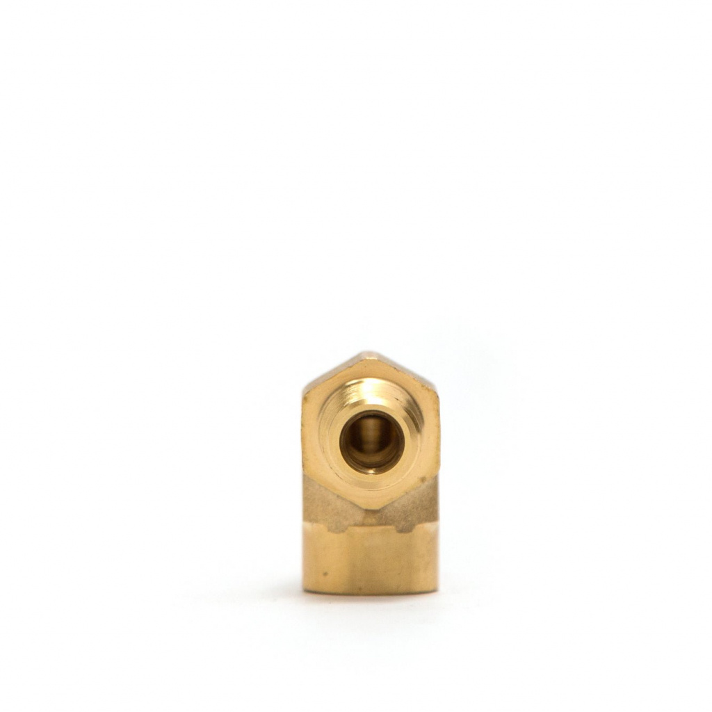Prism Supply Petcock - 90 Adapter - 3/8