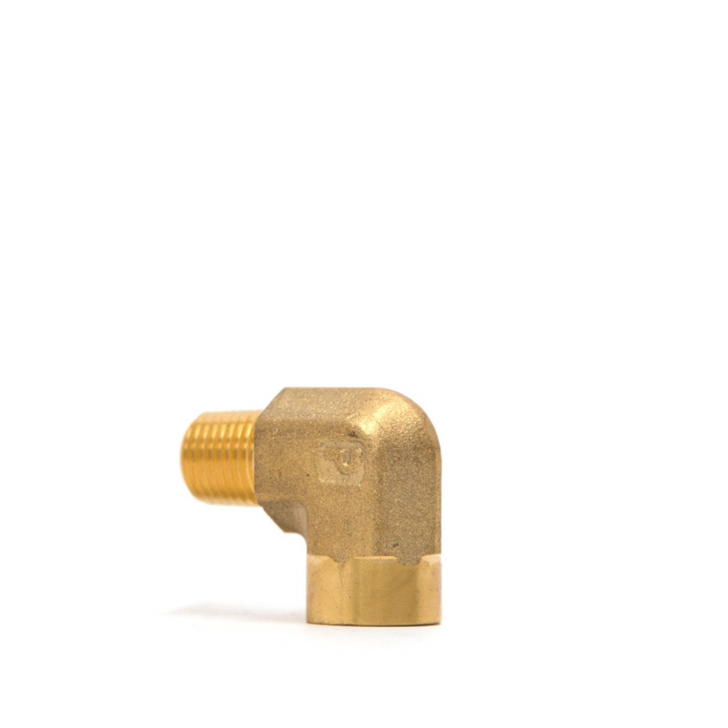 Prism Supply Petcock - 90 Adapter - 3/8