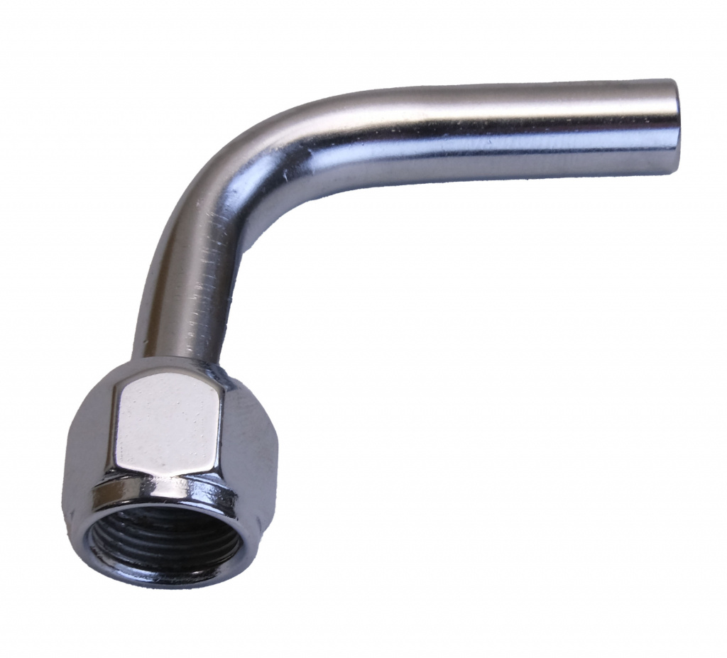 Oljeledning 90 grader, 9/16-24 G�nga (H�stskotank)