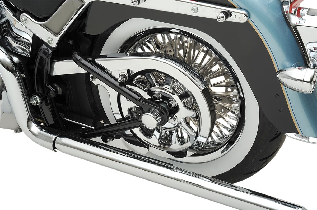 Drag Specialties Rear Belt Pulley 10-Spoke Chrome 66T R Pulley 66T 07-