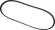 Drag Specialties Rear Drive Belt 132T 1.0 Drag Specialties Rear Drive Belt 132T 1.0