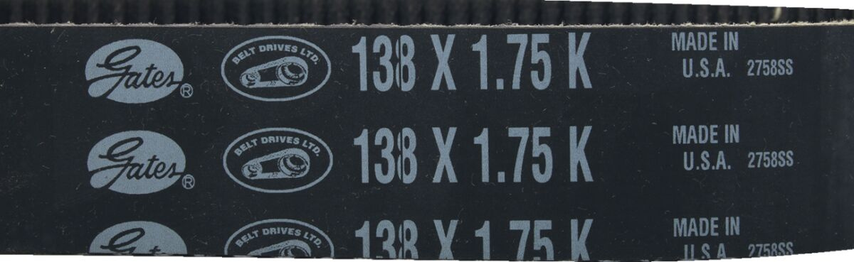 Belt Drives Ltd. Belt Primary Primo 138 Belt Primary Primo 138