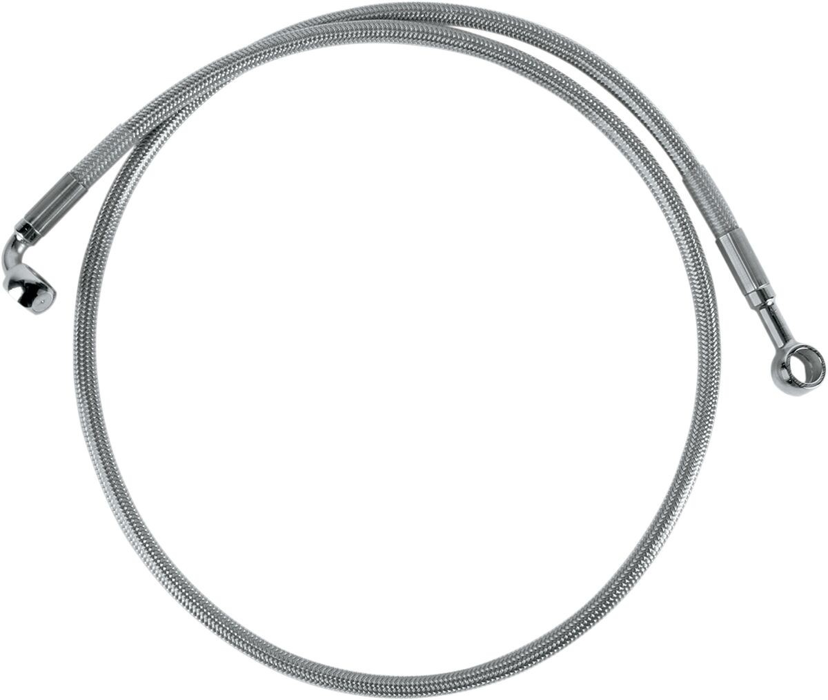 Drag Specialties Front Brake Line Stainless Steel Frt Brk Line 88-03 H