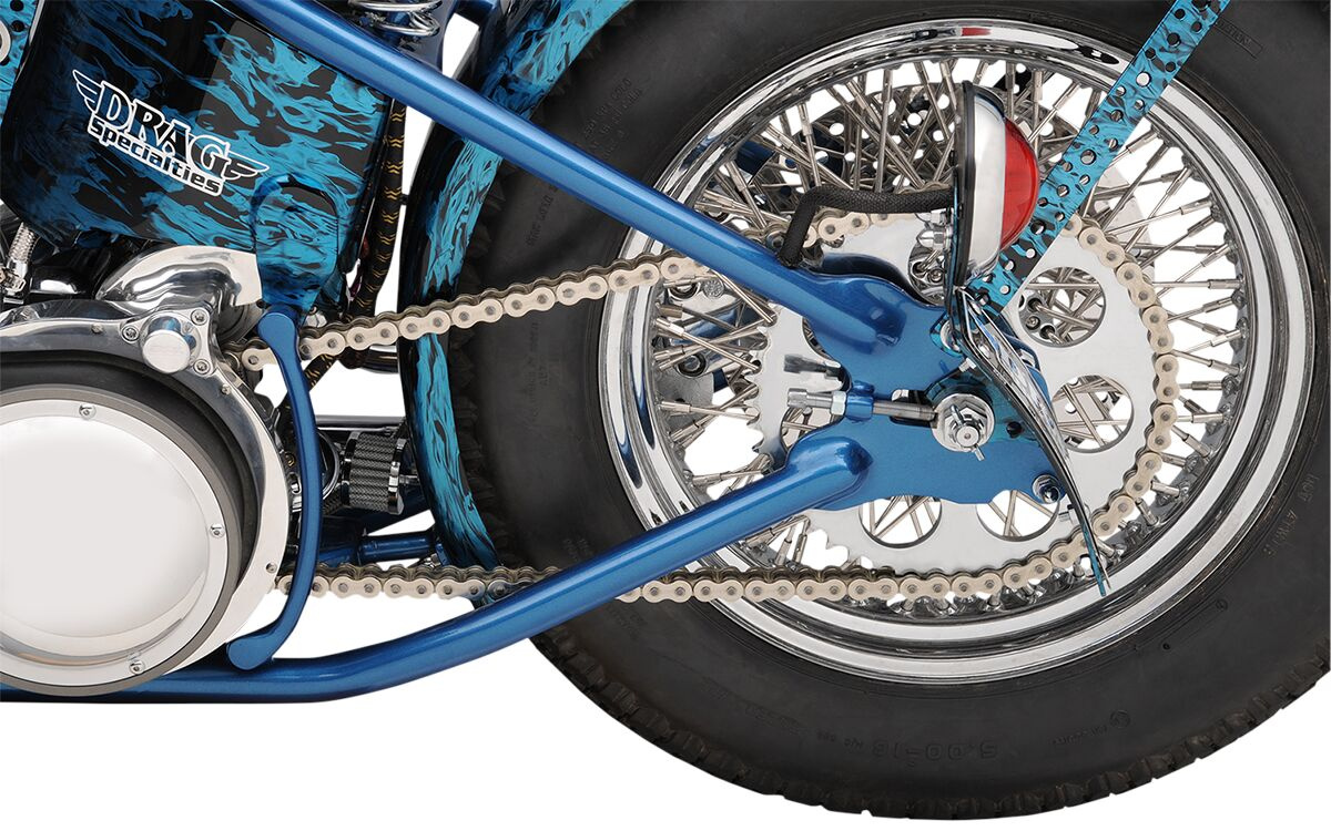 Drag Specialties Rear Chain Sprocket 530 Flat 49T Steel/Chrome Sprocke