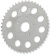 Drag Specialties Rear Chain Sprocket 530 Dished 46T Steel/Chrome Sproc Drag Specialties Rear Chain Sprocket 530 Dished 46T Steel/Chrome Sproc