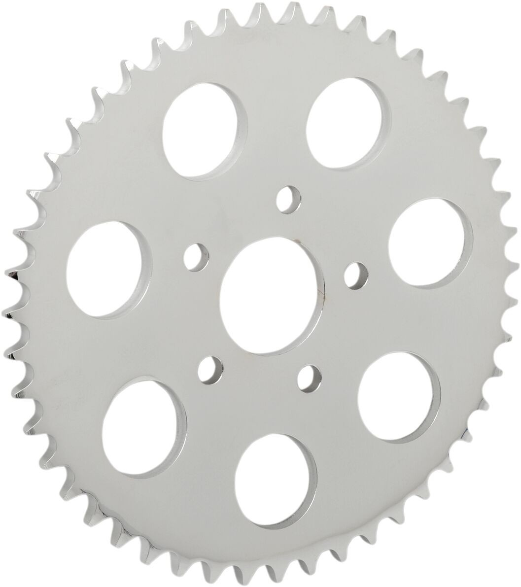 Drag Specialties Rear Chain Sprocket 47T Chrome Sprocket 47T Chr 73-85