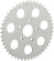 Drag Specialties Rear Chain Sprocket 47T Chrome Sprocket 47T Chr 73-85 Drag Specialties Rear Chain Sprocket 47T Chrome Sprocket 47T Chr 73-85