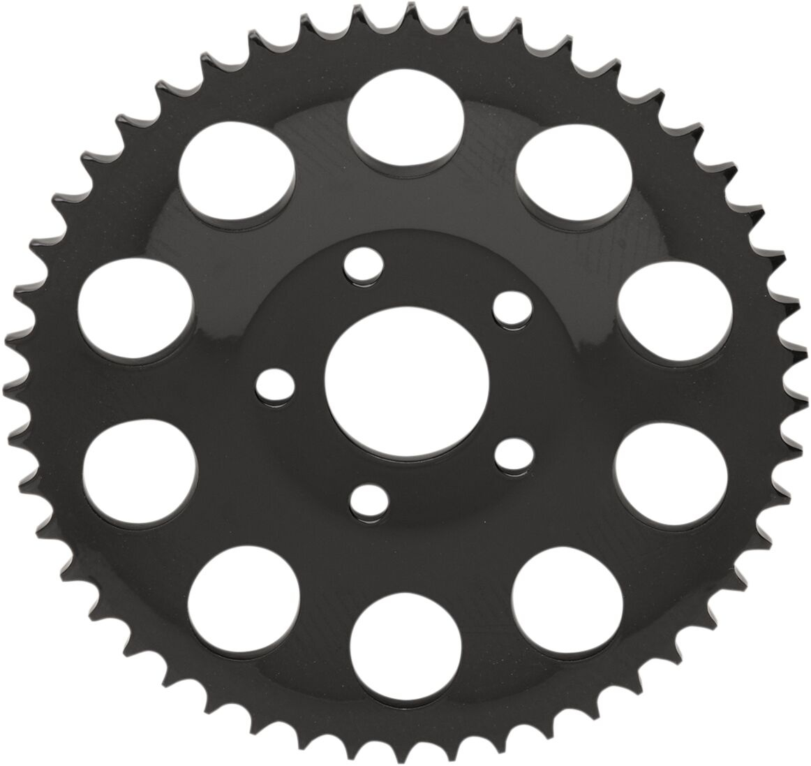 Drag Specialties Sprocket Rear Wheel 48T Dish Gloss Black Sprocket Blk