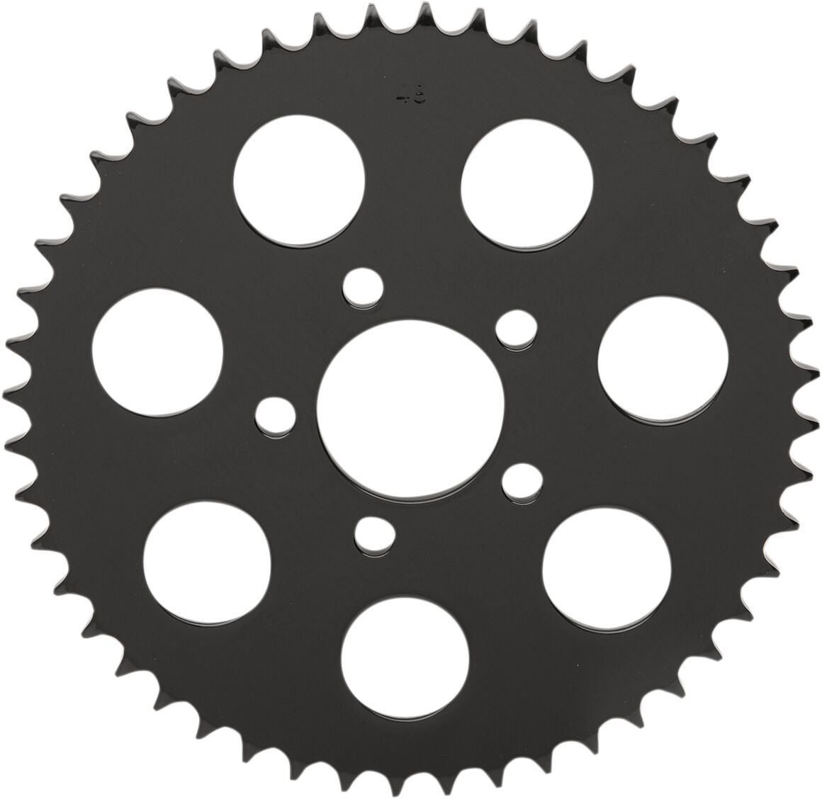 Drag Specialties Sprocket Rear Wheel 48T Flat Gloss Black Sprocket Blk