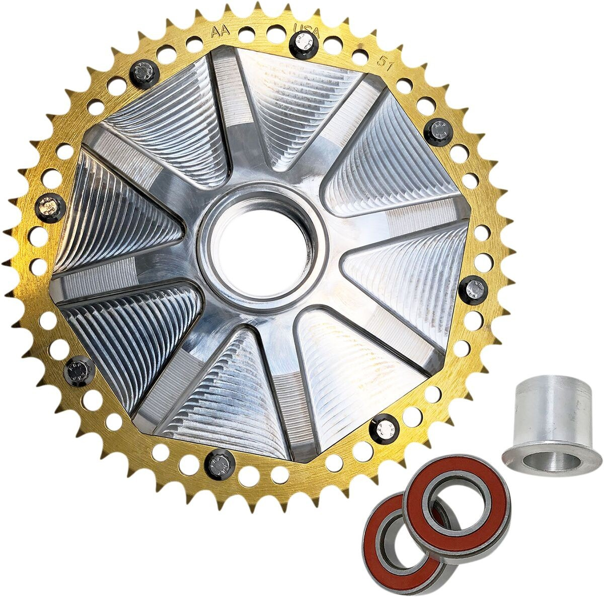 Alloy Art Sprocket Cush Dr Mach51Gd Sprocket Cush Dr Mach51Gd