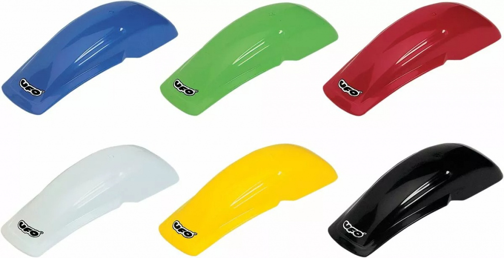 Ufo Universal Rear Fender Mx/Enduro 125-250-500 Black R-Fdr Universal
