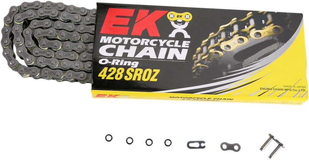 Ek Sroz 132 Clip Link 428 O-Ring Replacement Drive Chain / Natural Cha