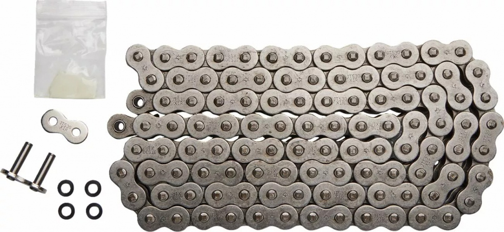 Jt Chains 530X1R 108 Rivet Link 530 X-Ring Replacement Drive Chain / N
