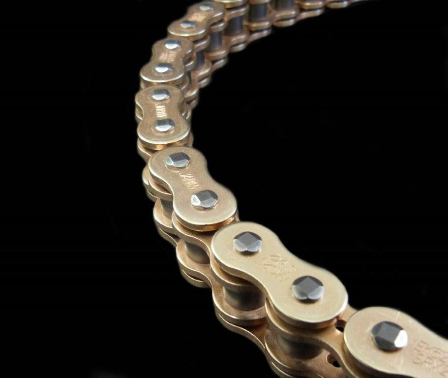 Ek Srx2 106 Rivet Link 525 X-Ring Replacement Drive Chain / Gold Chain