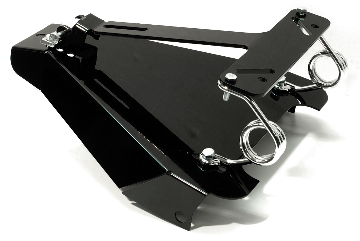 Solo seat mount kit with frame & battery cover, Softail 00-upp