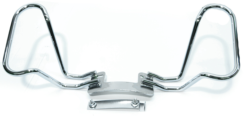 Passenger hand rails for FL Touring models & Trike 09-upp, chrome