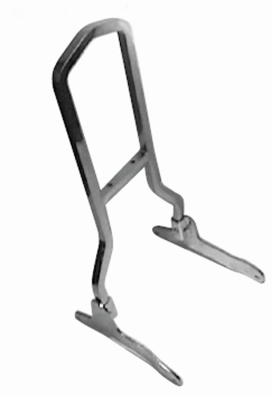 Sissy bar, Lowboy 16 h�g, 6 11/16 bred vid f�ste