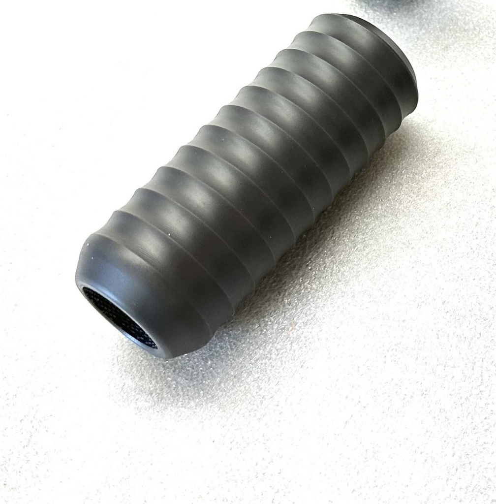 Bung King Grey Delrin Shock and Passenger Peg Slider