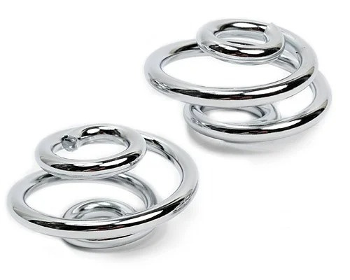 1 inch Springs Solo Seat Chrome (2 pcs.)
