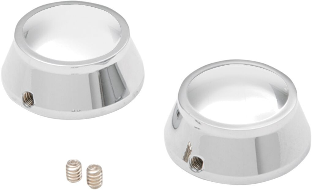 Drag Specialties Swingarm Pivot Bolt Cover Chrome Cover Pvt Blt Chr 04