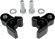Burly Brand Lowering Kit Rear Low Cruiser Black Lowering Kit 09-16 Fl