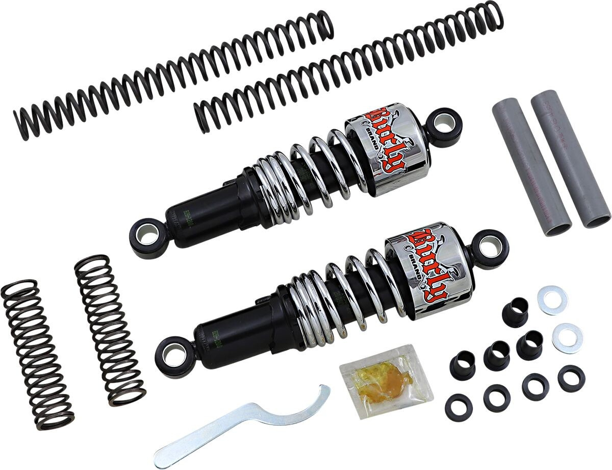 Burly Brand Lowering Kit Slammer Complete Chrome Suspensn Kit Slan 88-