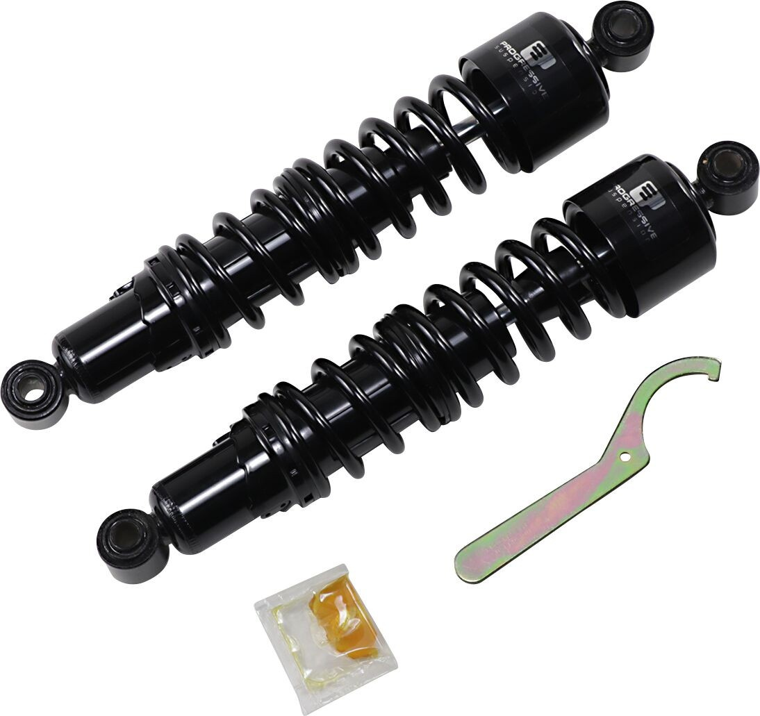 Progressive Suspension Shock 412 Fxd 14 412 (Blk) Hly 14.0 412-4085B H