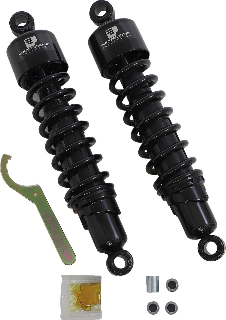 Progressive Suspension Shock 412 Tri 13.5 Hd 412 Blk Triumph 13.5 412-