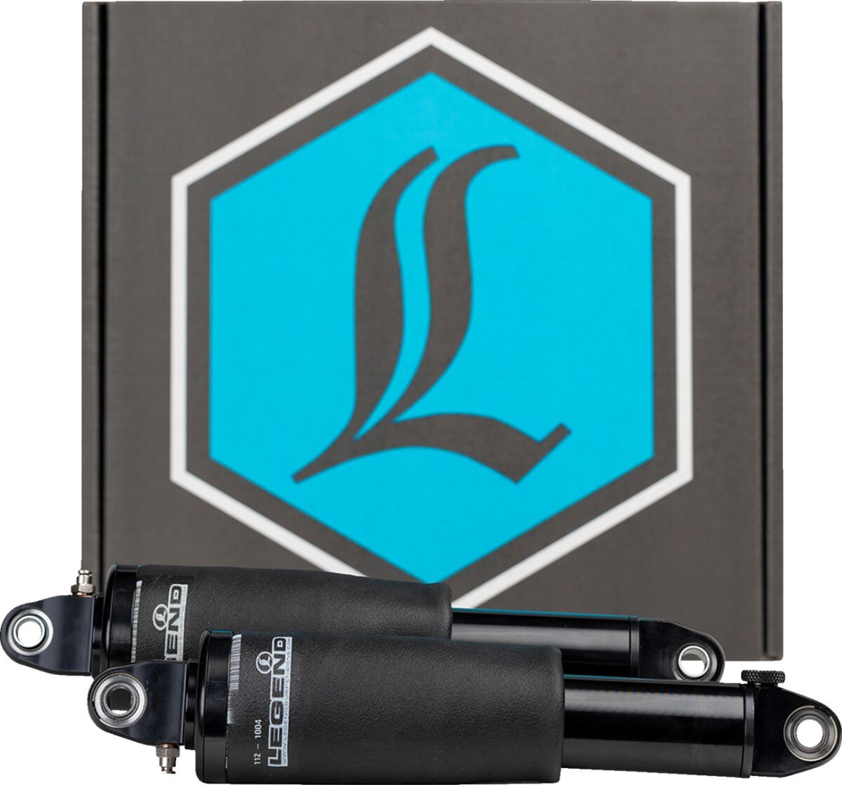 Legend Suspension Shock Suspensions Rear Air Aero-A Black Shocks Air A