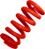 Baron Shock Spring Rear  Heavy Duty 930Lb Rate Red Spring Rear Perf