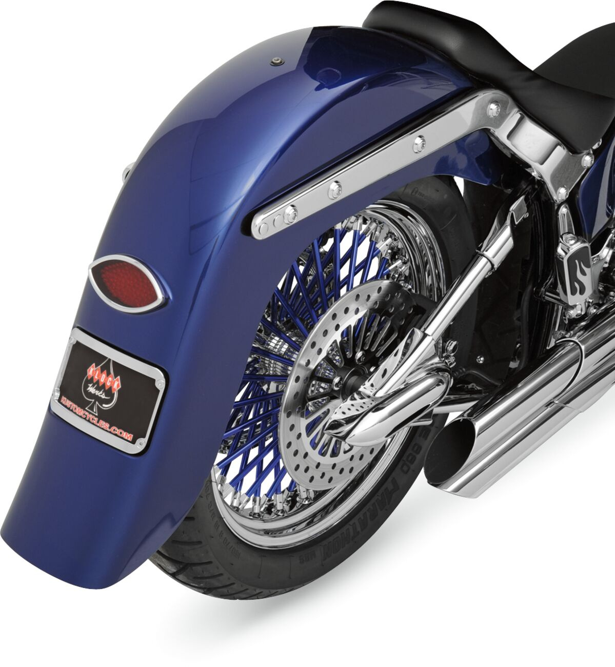 Klock Werks Rear Fender Builder-Series Frenched 4