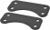 Arlen Ness Fender Relocation Brackets For Touring Models With 21