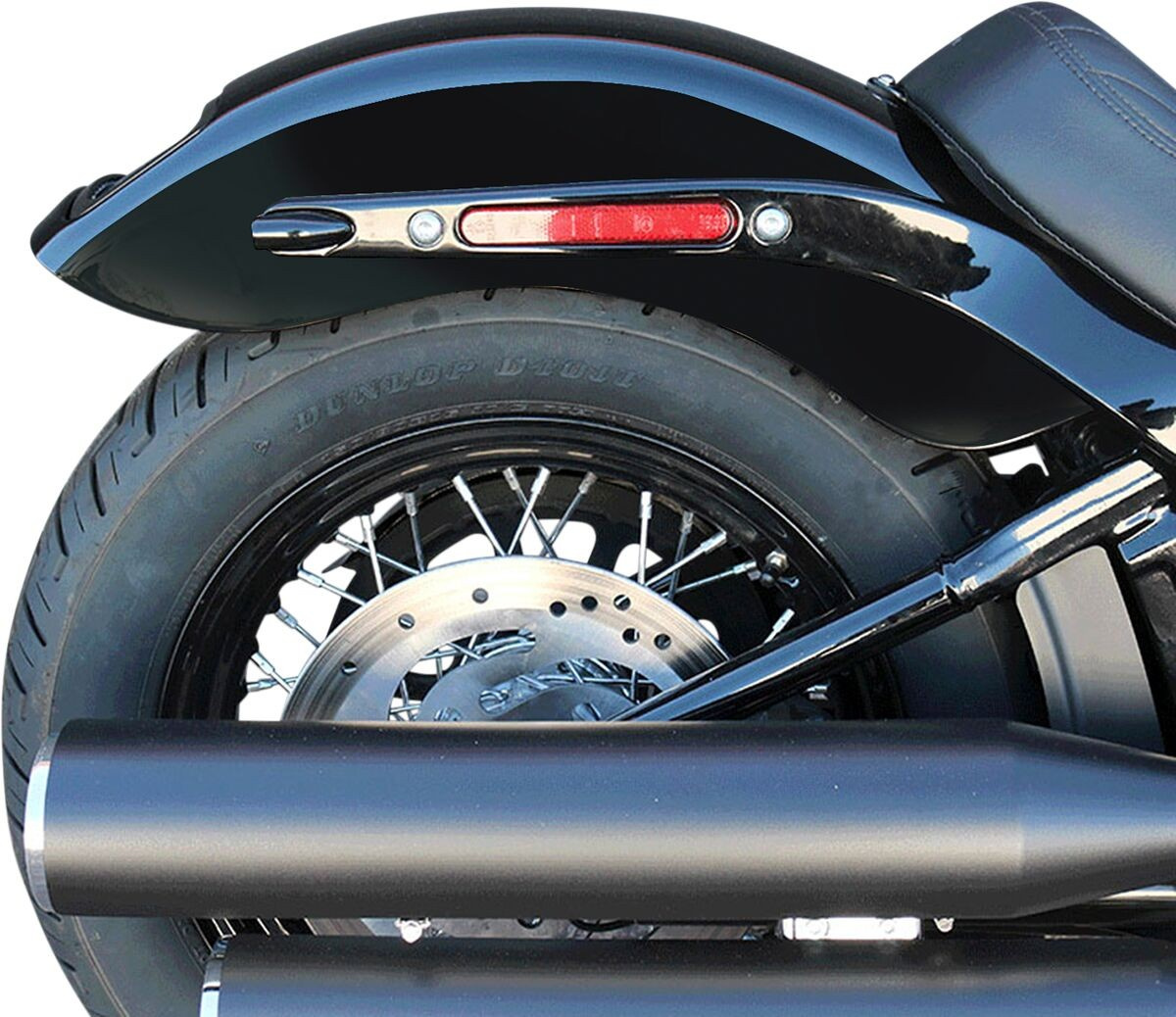 Paul Yaffe Bagger Nation Fender Rear Fxbb Blk Fender Rear Fxbb Blk