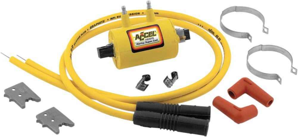 Accel Super Coil Universal Kit-4Cyl Cdi 0.7Ohms Ign Coil