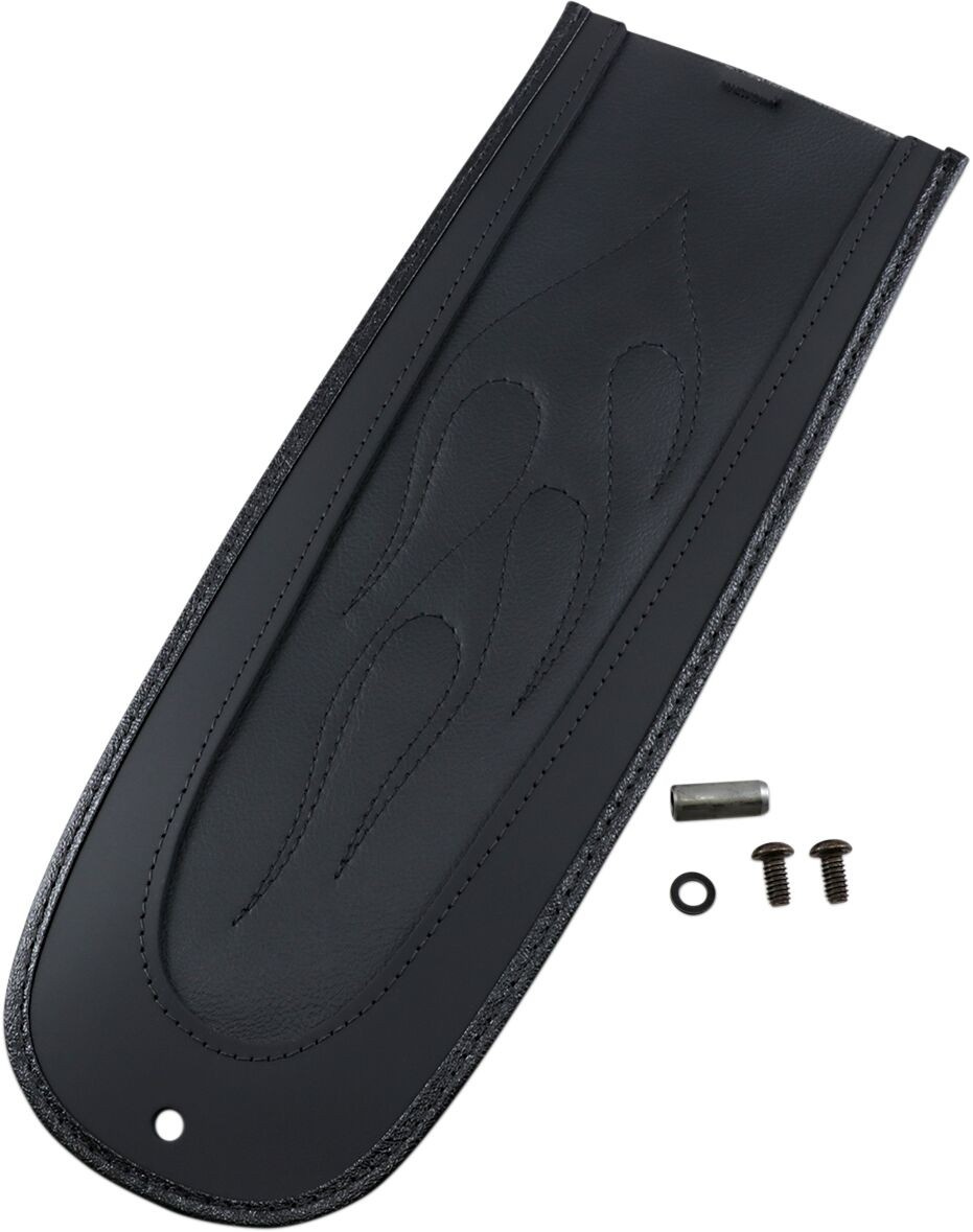 Drag Specialties Seats Fender Protector Fender Skins Rear Flame Stitch
