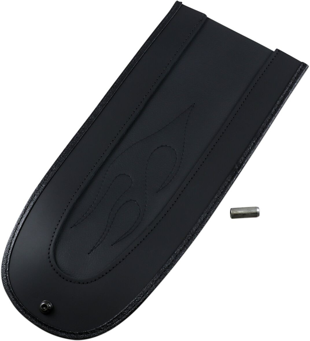 Drag Specialties Seats  Skin Fndr Flame 18-19 St