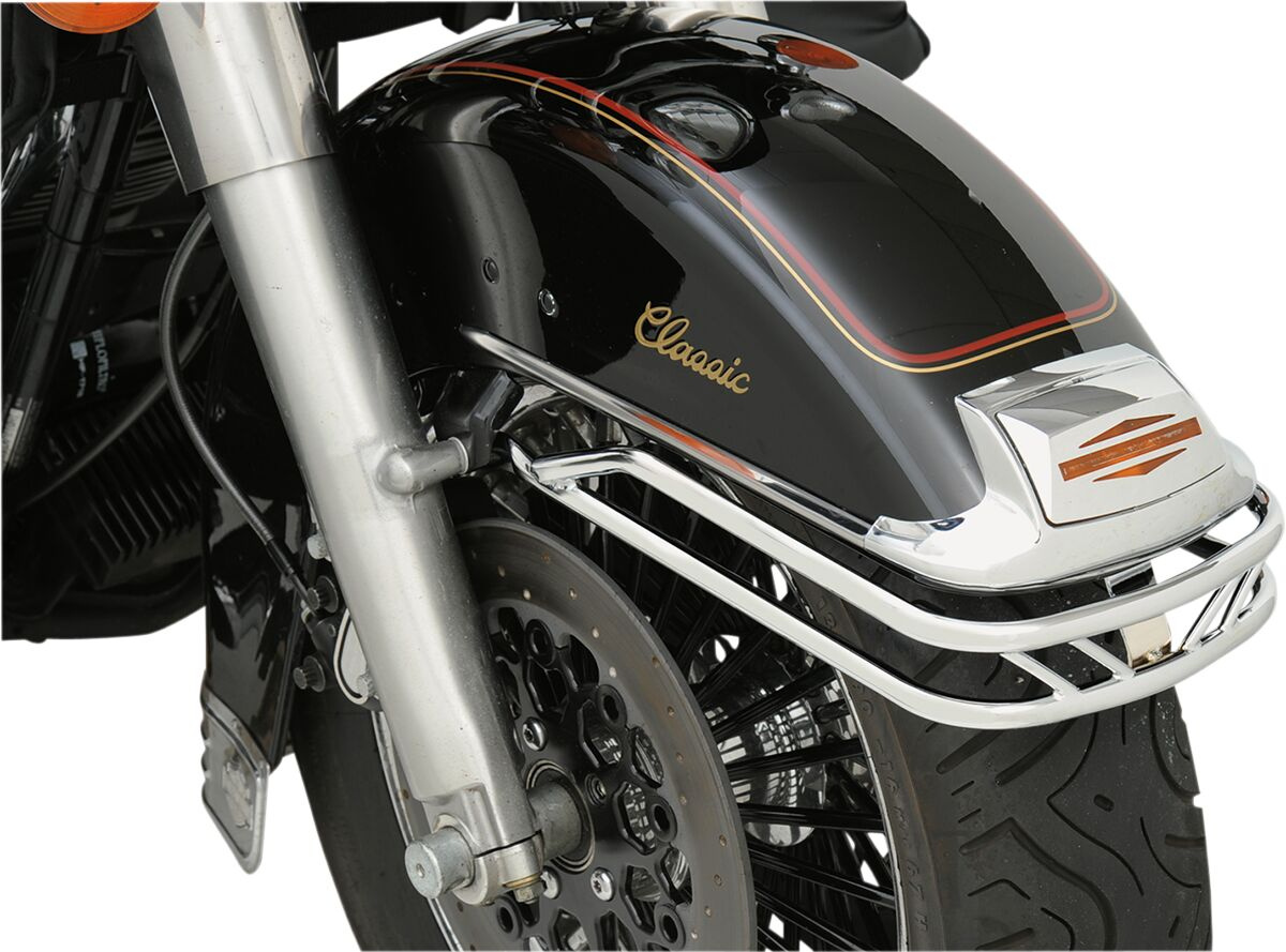 Drag Specialties Front Fender Rail Chrome Touring 84-13 Rail Frt Fndr