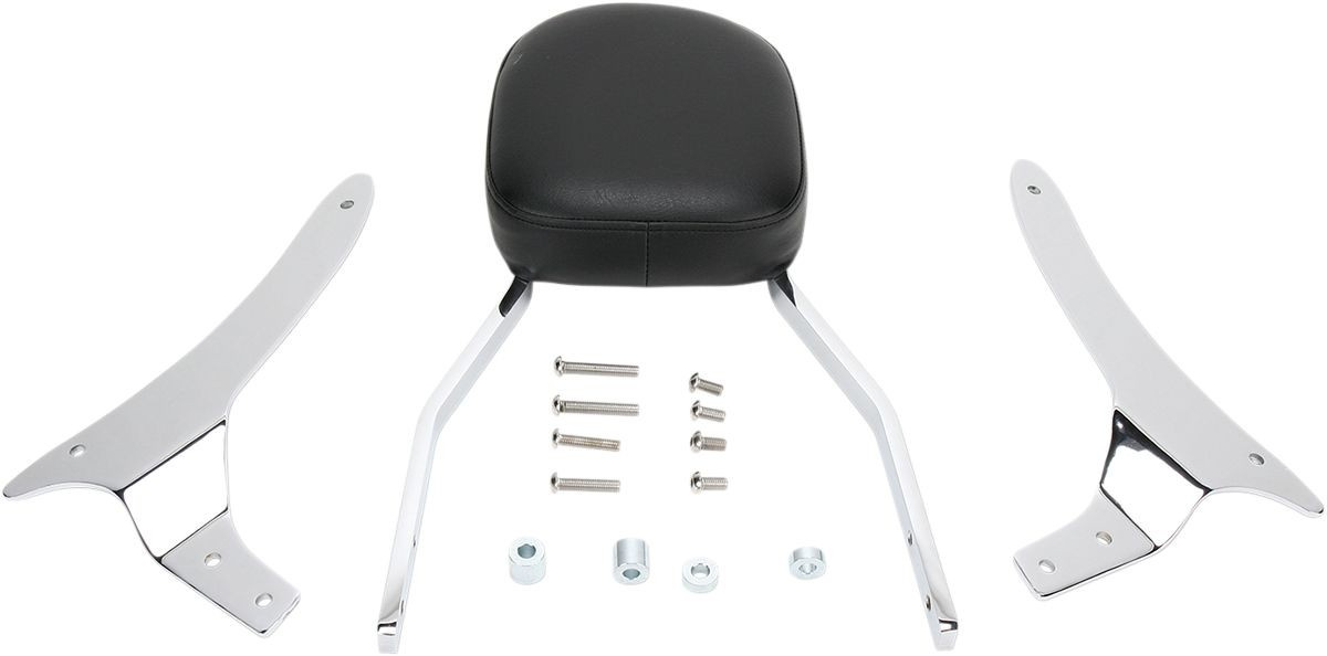 Cobra Tall Square Sissy Bar Chrome With Pad Kawasaki Sissybar Std Vn90