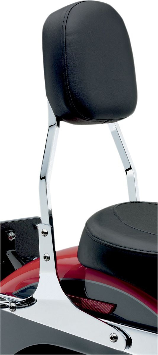 Cobra Tall Round Sissy Bar Chrome With Pad Honda Sissy Bar Std 250 Reb