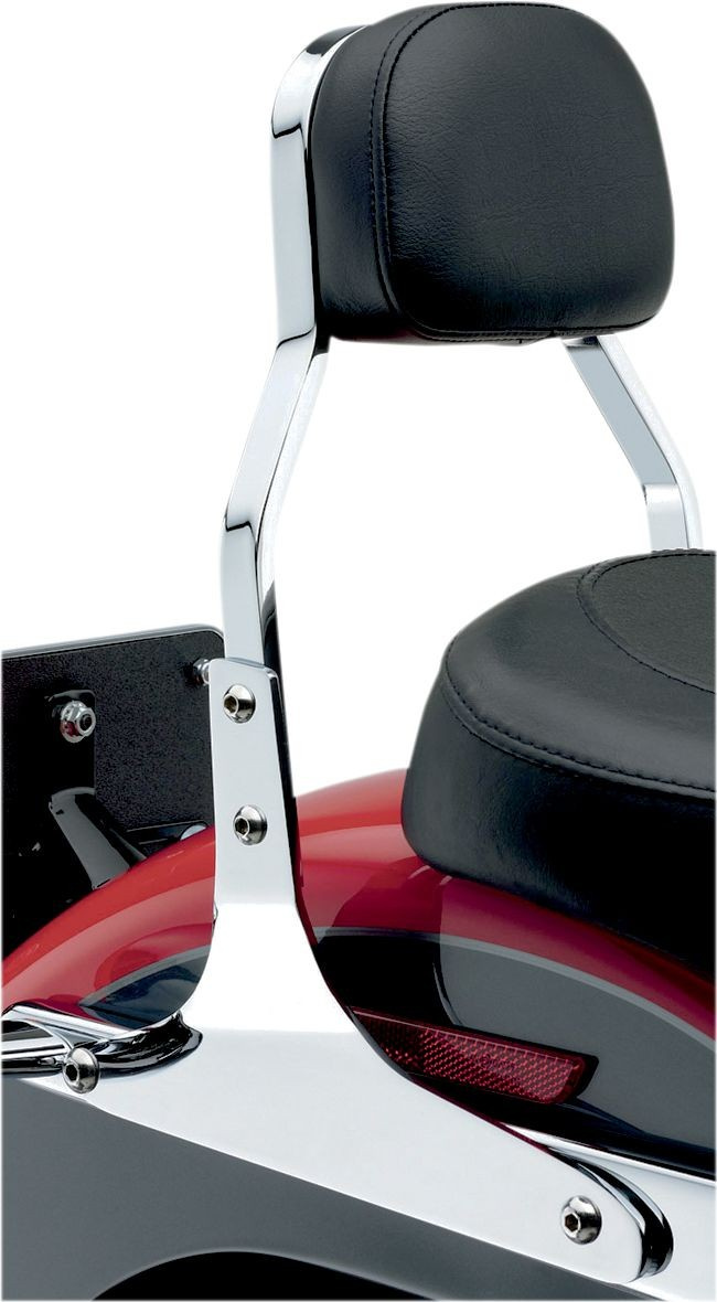 Cobra Mini Square Sissy Bar Chrome With Pad Hd Sissy Bar Mini Flst/Fxs