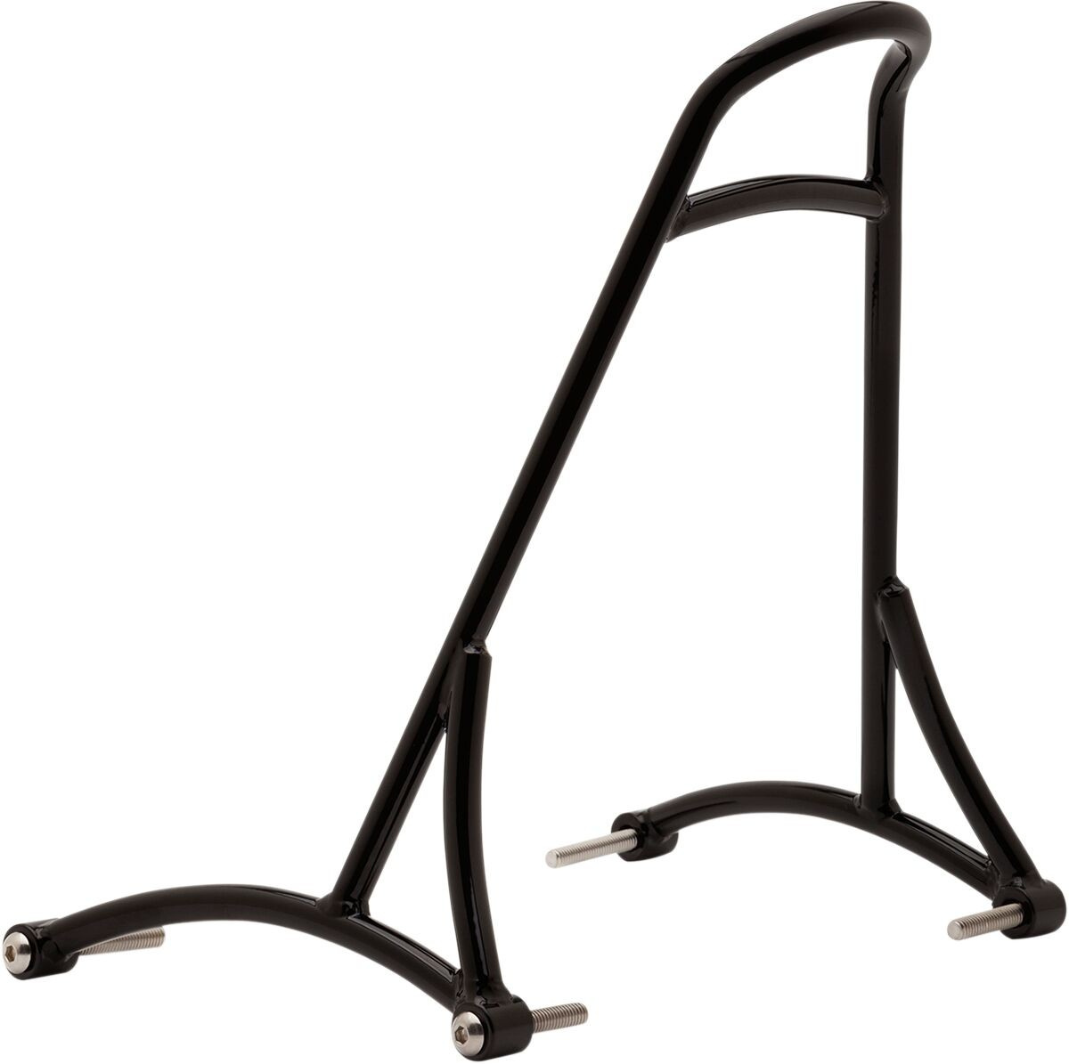 Burly Brand Sissy Bar Short Black Powder-Coated Sisybar Shrt 04-19Xl B