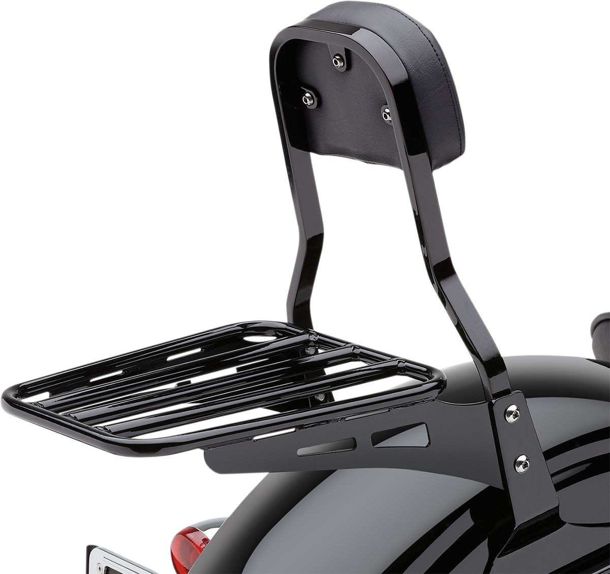 Cobra Tube Style Luggage Rack Black For Sissy Bar Luggage Rack Sb Tube