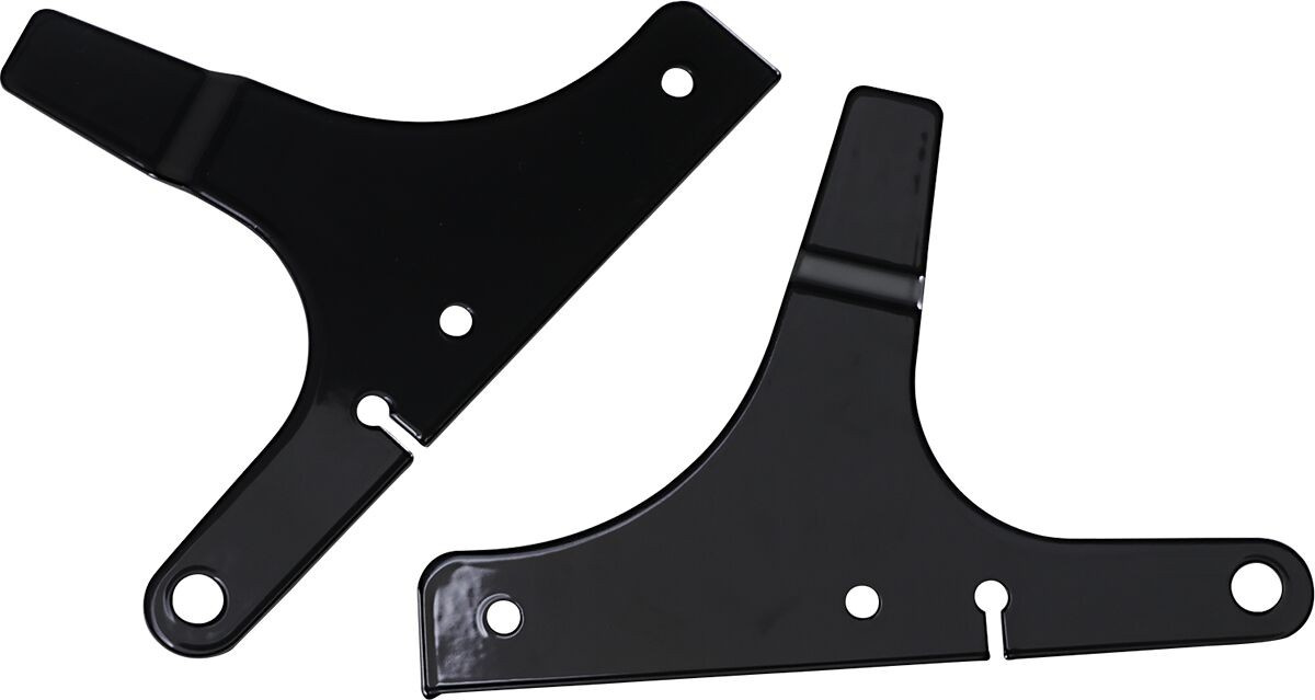 Cycle Visions Sideplates Sissy Bar Black Powder Coated Sideplate 00-07